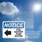 Signmission Fuel Shutoff Push Button (Left Arrow) Sign With Symbol, 5 in W x Rectangle, Vinyl Decal OS-2PACK-NS-D-35-L-12941 - alternate 5